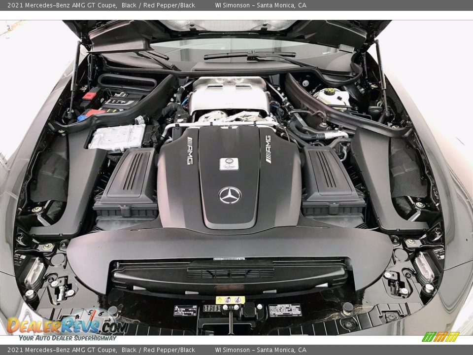 2021 Mercedes-Benz AMG GT Coupe 4.0 Liter Twin-Turbocharged DOHC 32-Valve VVT V8 Engine Photo #8