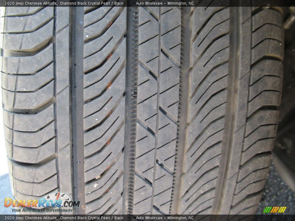 2020 Jeep Cherokee Altitude Diamond Black Crystal Pearl / Black Photo #10