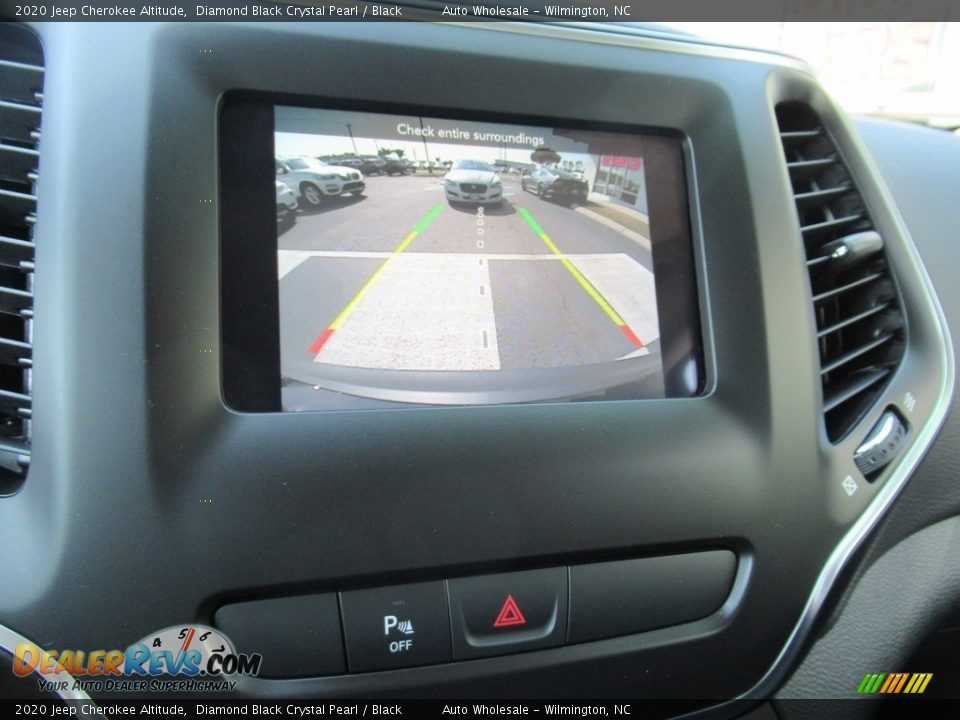 2020 Jeep Cherokee Altitude Diamond Black Crystal Pearl / Black Photo #18