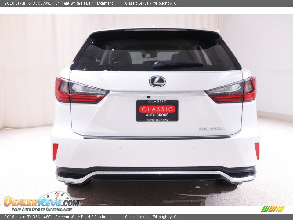 2018 Lexus RX 350L AWD Eminent White Pearl / Parchment Photo #21