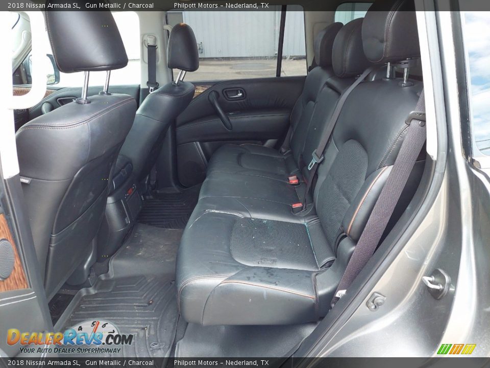 Rear Seat of 2018 Nissan Armada SL Photo #6