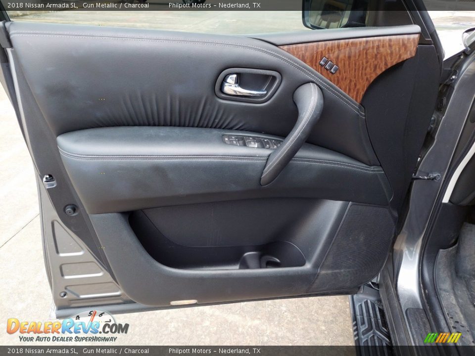 Door Panel of 2018 Nissan Armada SL Photo #13