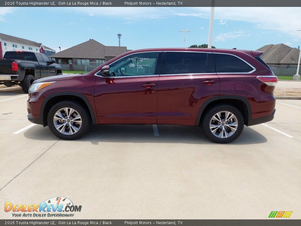 Ooh La La Rouge Mica 2016 Toyota Highlander LE Photo #4