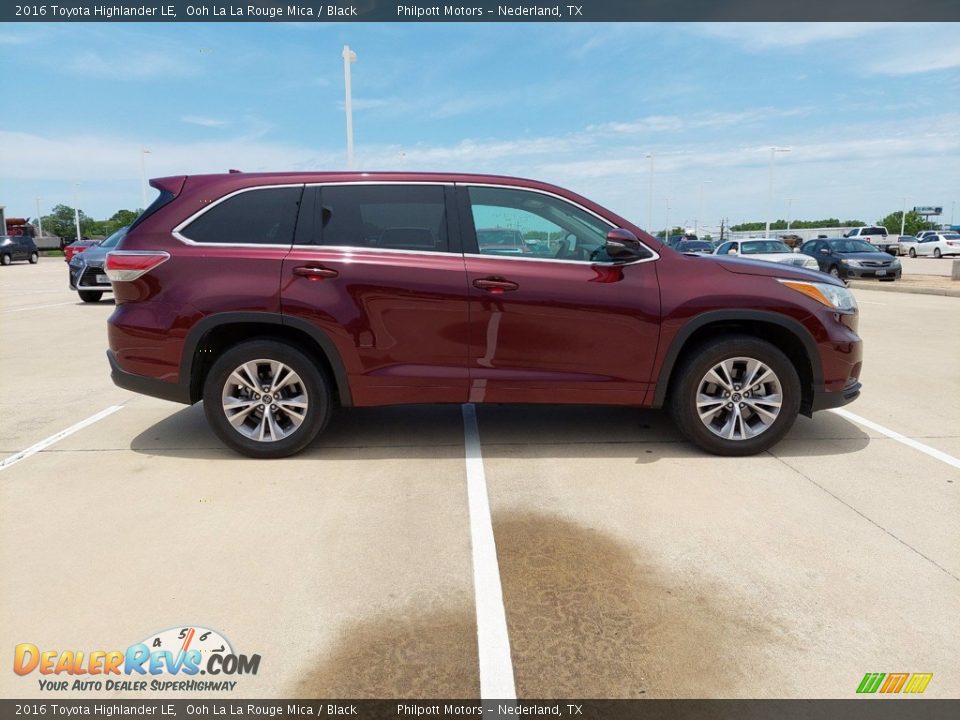 Ooh La La Rouge Mica 2016 Toyota Highlander LE Photo #9