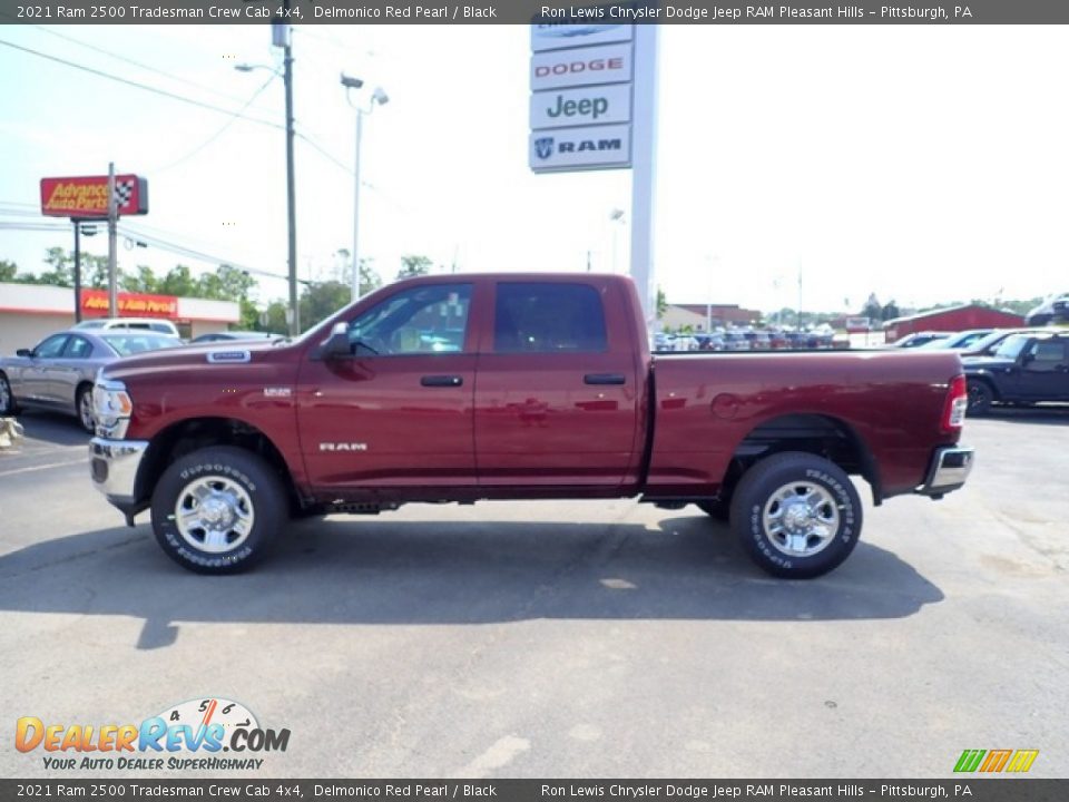 2021 Ram 2500 Tradesman Crew Cab 4x4 Delmonico Red Pearl / Black Photo #2