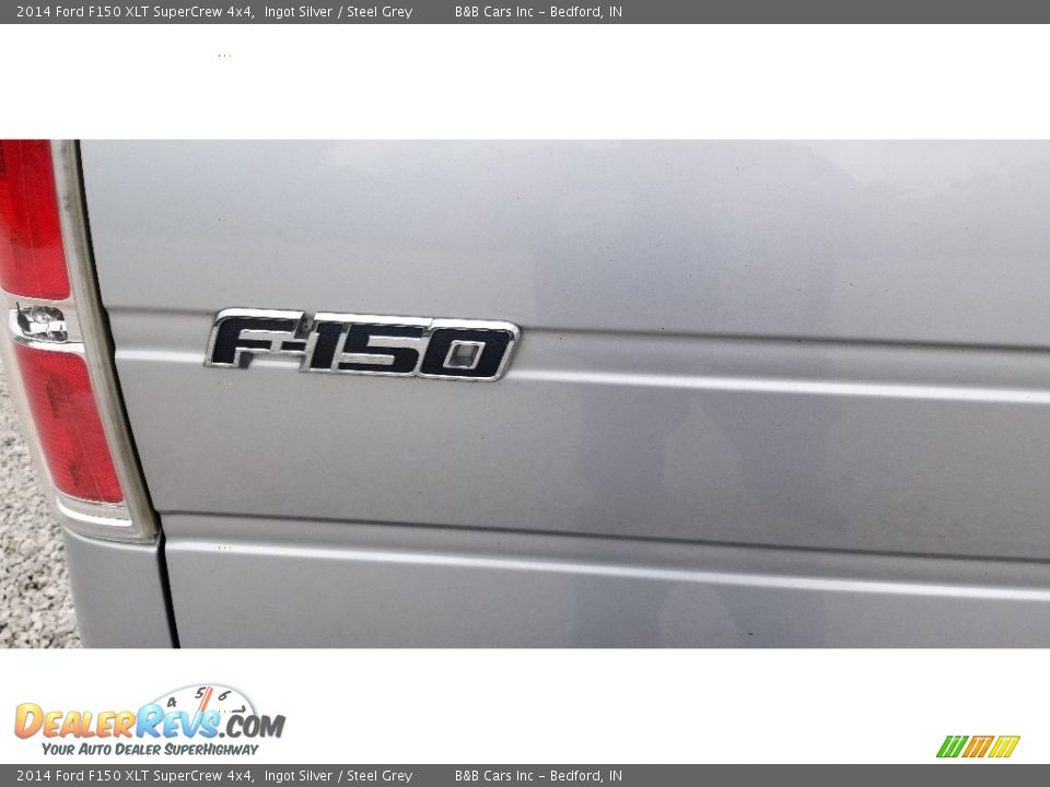 2014 Ford F150 XLT SuperCrew 4x4 Ingot Silver / Steel Grey Photo #10