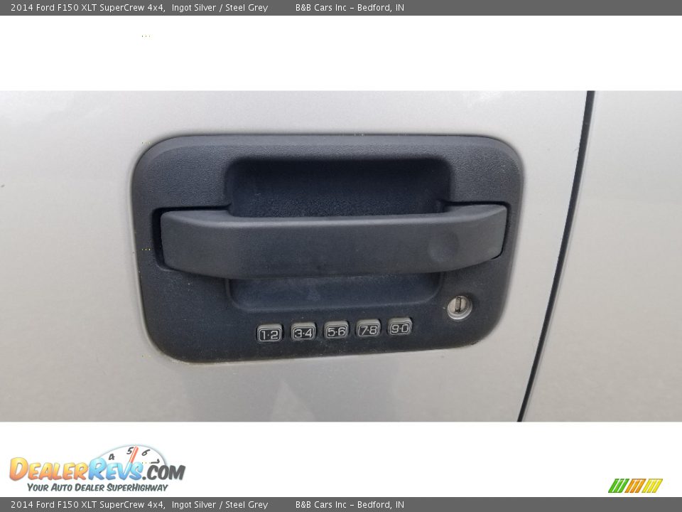 2014 Ford F150 XLT SuperCrew 4x4 Ingot Silver / Steel Grey Photo #13