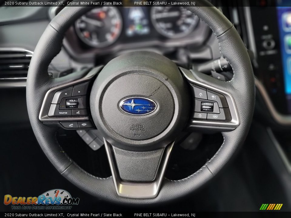 2020 Subaru Outback Limited XT Crystal White Pearl / Slate Black Photo #13
