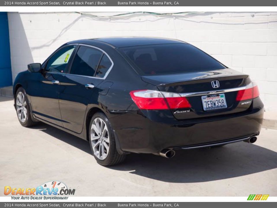 2014 Honda Accord Sport Sedan Crystal Black Pearl / Black Photo #2