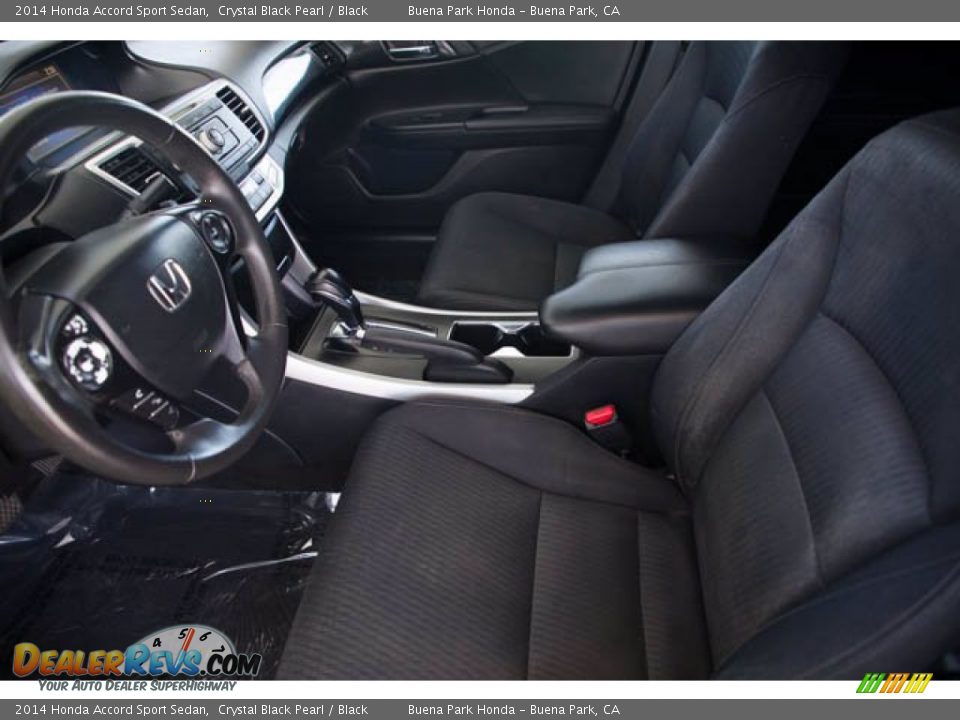 2014 Honda Accord Sport Sedan Crystal Black Pearl / Black Photo #3