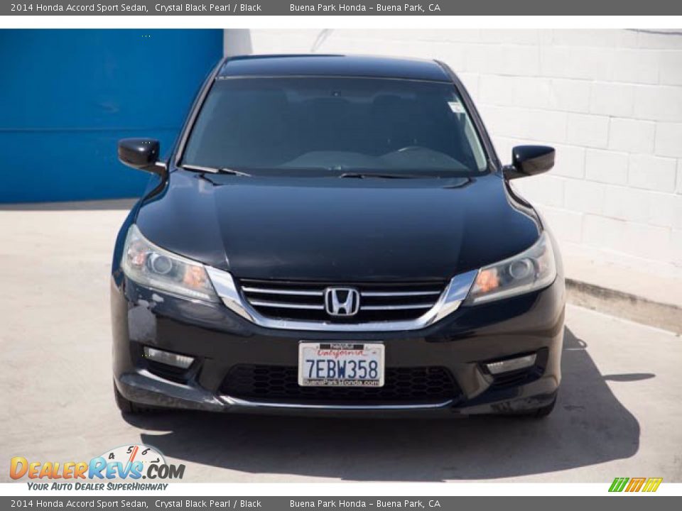 2014 Honda Accord Sport Sedan Crystal Black Pearl / Black Photo #7