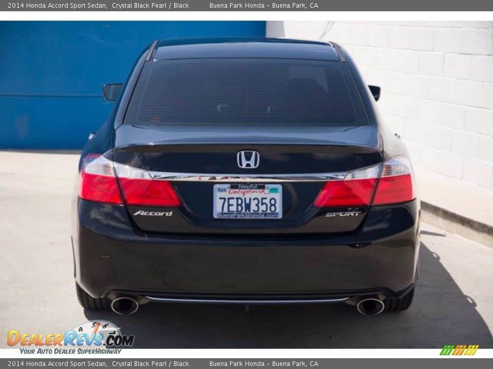 2014 Honda Accord Sport Sedan Crystal Black Pearl / Black Photo #9