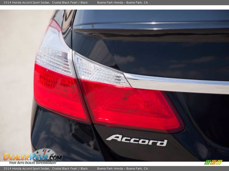 2014 Honda Accord Sport Sedan Crystal Black Pearl / Black Photo #10
