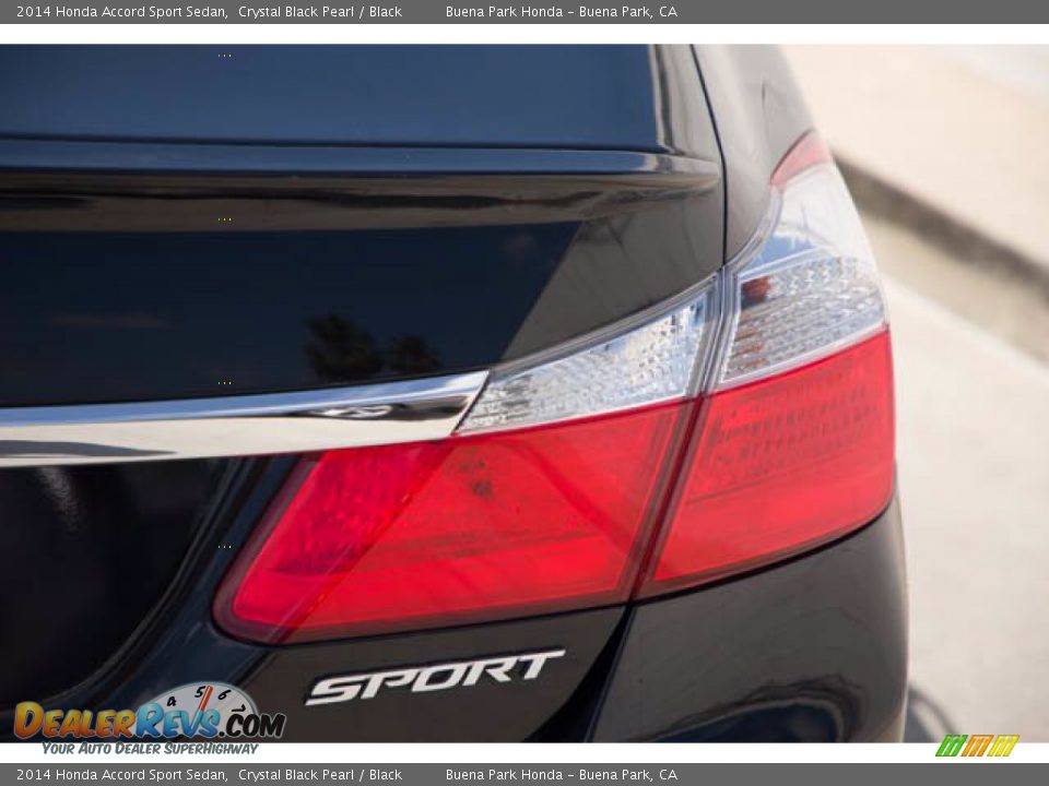 2014 Honda Accord Sport Sedan Crystal Black Pearl / Black Photo #11