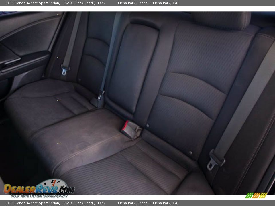 2014 Honda Accord Sport Sedan Crystal Black Pearl / Black Photo #15