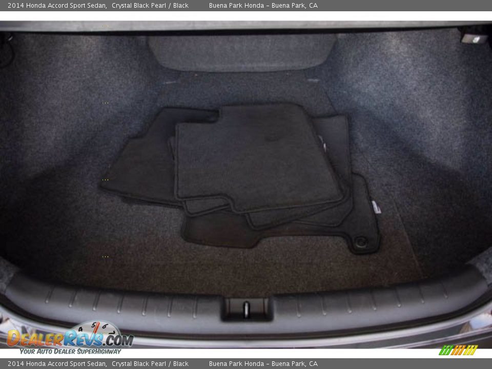 2014 Honda Accord Sport Sedan Crystal Black Pearl / Black Photo #16