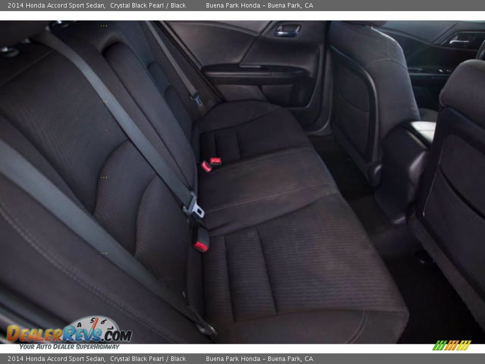 2014 Honda Accord Sport Sedan Crystal Black Pearl / Black Photo #17