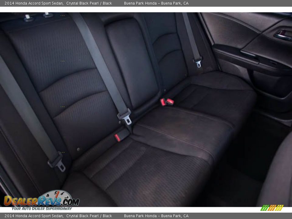 2014 Honda Accord Sport Sedan Crystal Black Pearl / Black Photo #18