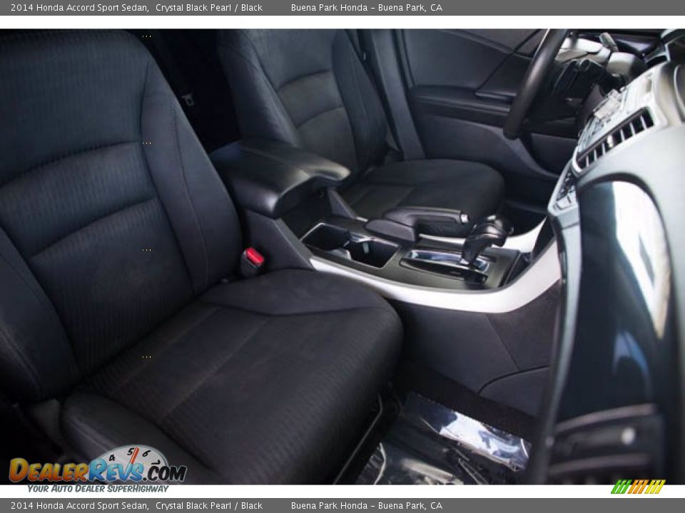 2014 Honda Accord Sport Sedan Crystal Black Pearl / Black Photo #20