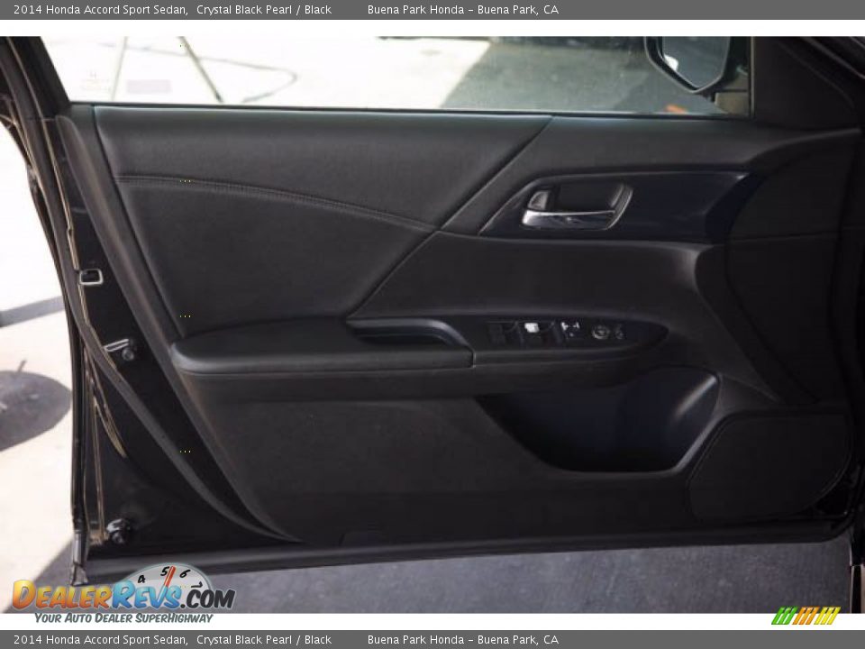 2014 Honda Accord Sport Sedan Crystal Black Pearl / Black Photo #24