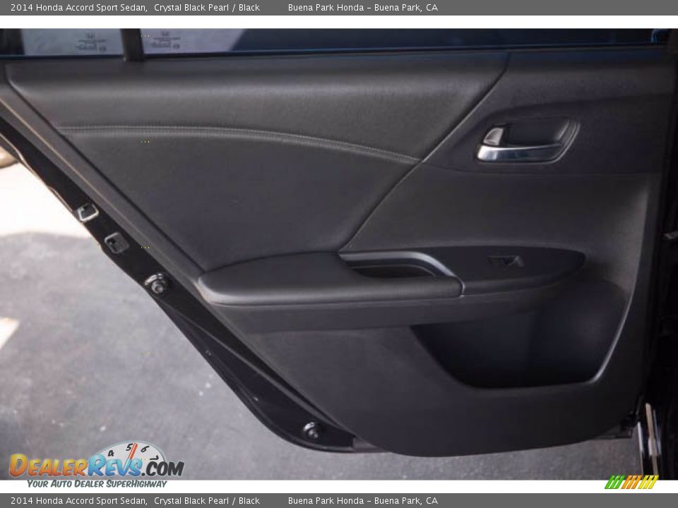 2014 Honda Accord Sport Sedan Crystal Black Pearl / Black Photo #26