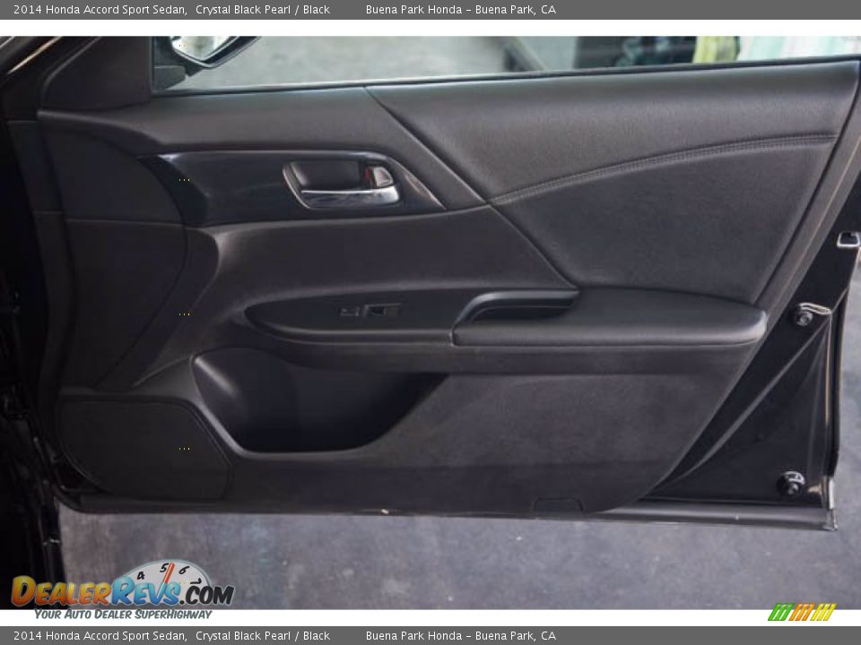2014 Honda Accord Sport Sedan Crystal Black Pearl / Black Photo #28