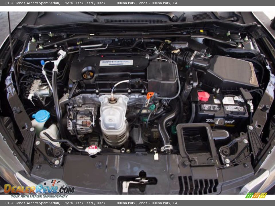 2014 Honda Accord Sport Sedan Crystal Black Pearl / Black Photo #29