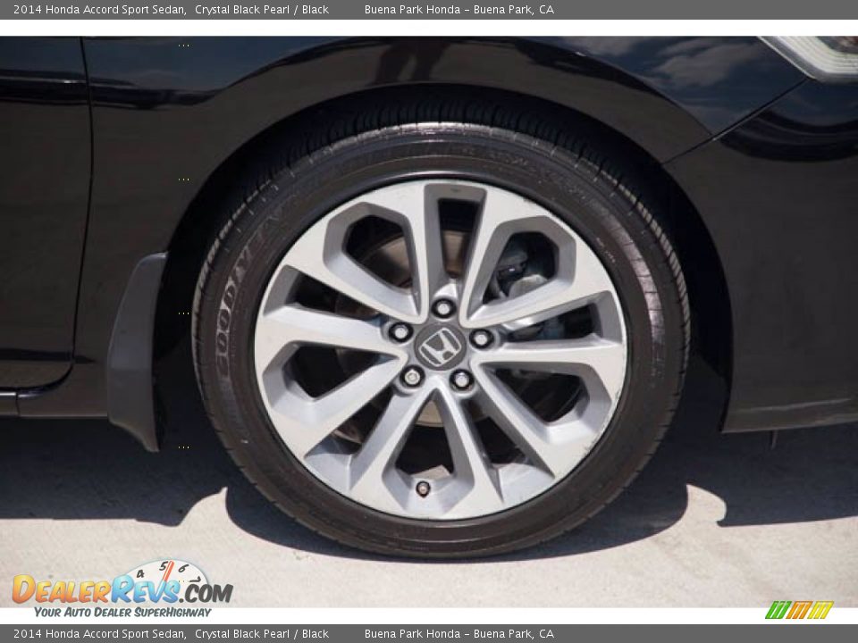 2014 Honda Accord Sport Sedan Crystal Black Pearl / Black Photo #31