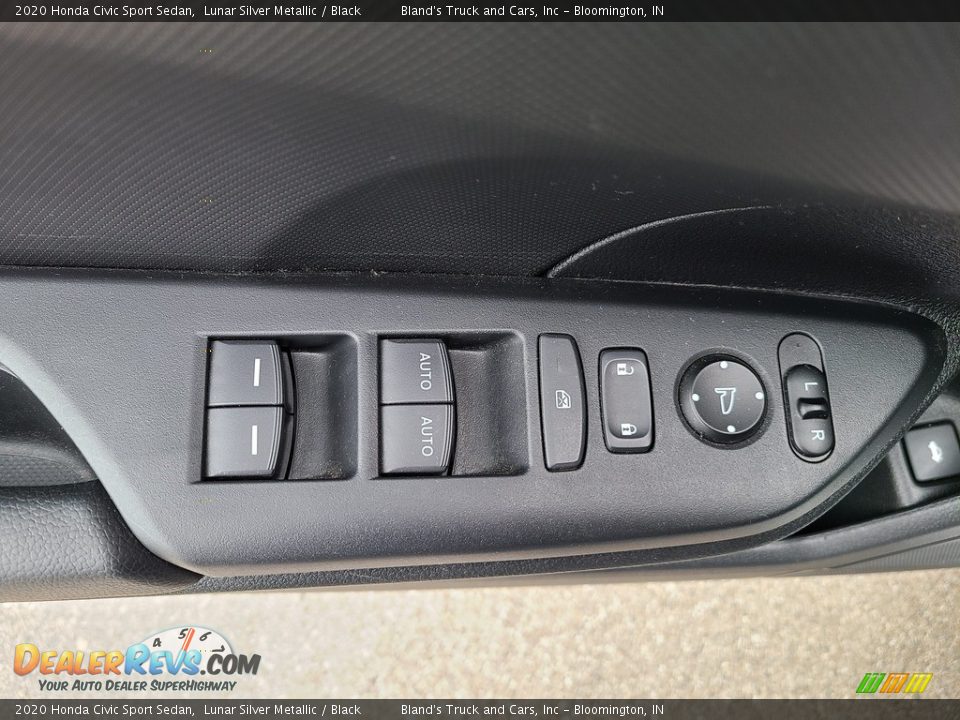 2020 Honda Civic Sport Sedan Lunar Silver Metallic / Black Photo #5