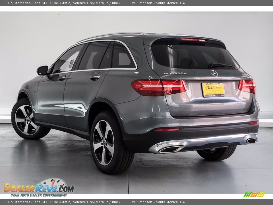 2019 Mercedes-Benz GLC 350e 4Matic Selenite Grey Metallic / Black Photo #2