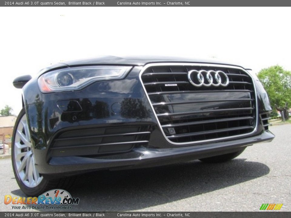 2014 Audi A6 3.0T quattro Sedan Brilliant Black / Black Photo #2