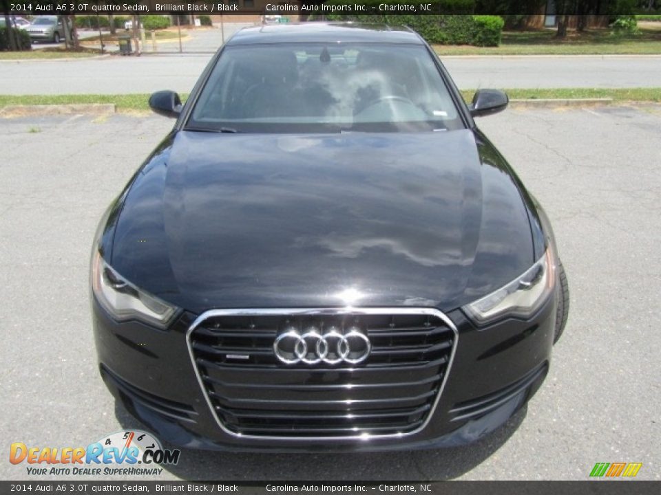 2014 Audi A6 3.0T quattro Sedan Brilliant Black / Black Photo #5