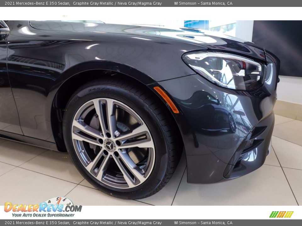 2021 Mercedes-Benz E 350 Sedan Graphite Gray Metallic / Neva Gray/Magma Gray Photo #2
