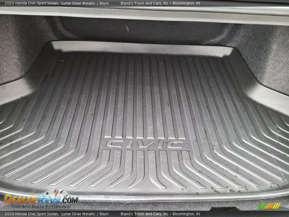 2020 Honda Civic Sport Sedan Lunar Silver Metallic / Black Photo #34