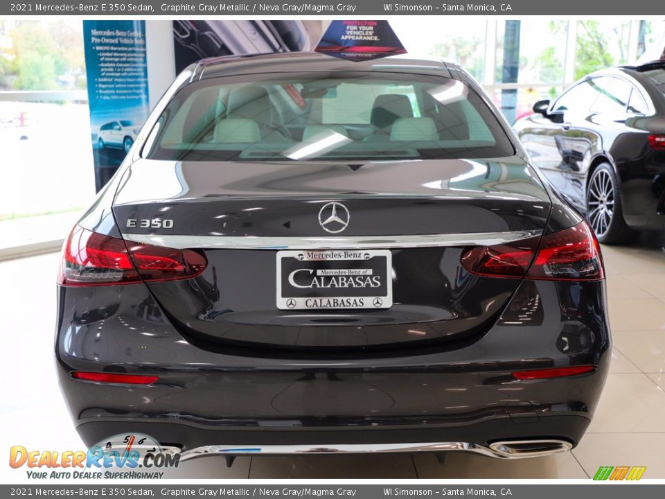 2021 Mercedes-Benz E 350 Sedan Graphite Gray Metallic / Neva Gray/Magma Gray Photo #4