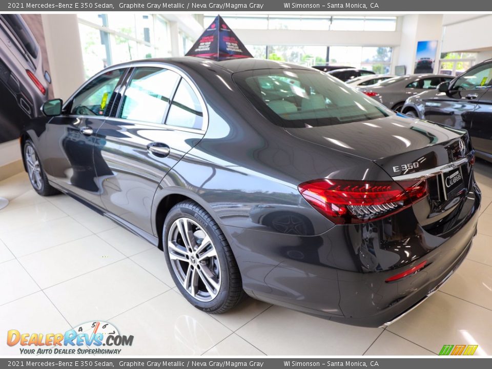 2021 Mercedes-Benz E 350 Sedan Graphite Gray Metallic / Neva Gray/Magma Gray Photo #5