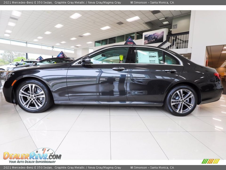 2021 Mercedes-Benz E 350 Sedan Graphite Gray Metallic / Neva Gray/Magma Gray Photo #6