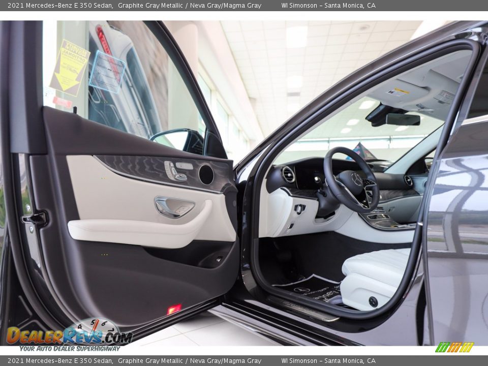 2021 Mercedes-Benz E 350 Sedan Graphite Gray Metallic / Neva Gray/Magma Gray Photo #9