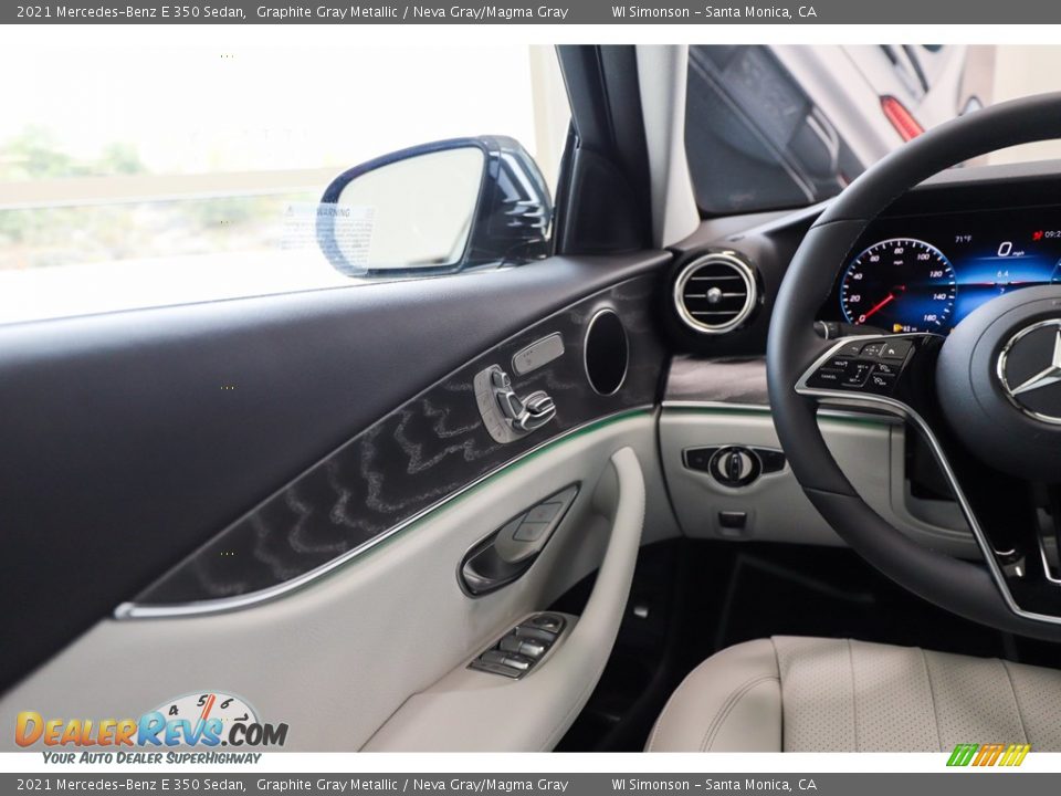2021 Mercedes-Benz E 350 Sedan Graphite Gray Metallic / Neva Gray/Magma Gray Photo #12