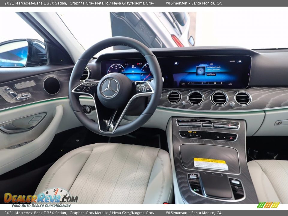2021 Mercedes-Benz E 350 Sedan Graphite Gray Metallic / Neva Gray/Magma Gray Photo #14