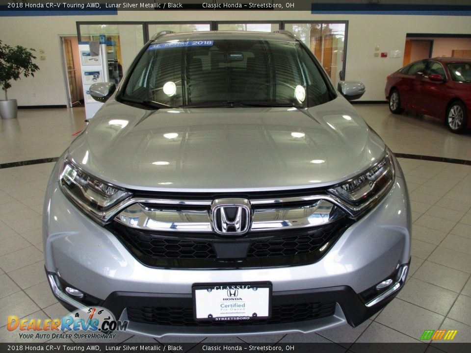2018 Honda CR-V Touring AWD Lunar Silver Metallic / Black Photo #2