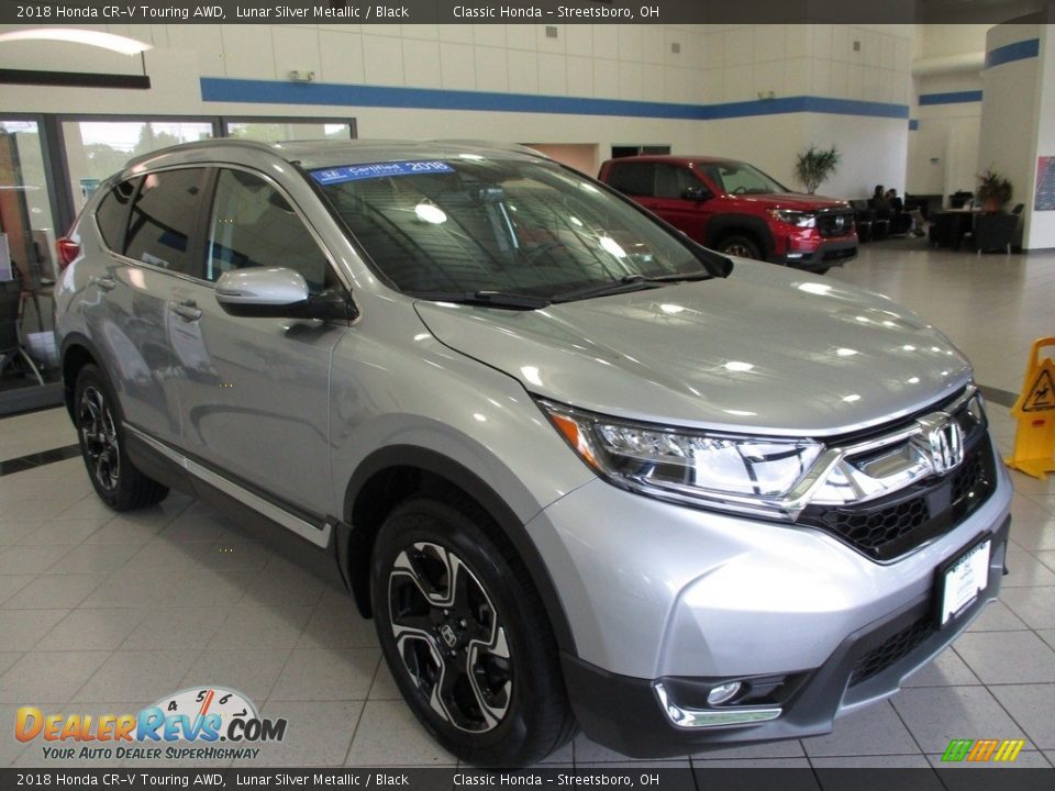 2018 Honda CR-V Touring AWD Lunar Silver Metallic / Black Photo #3