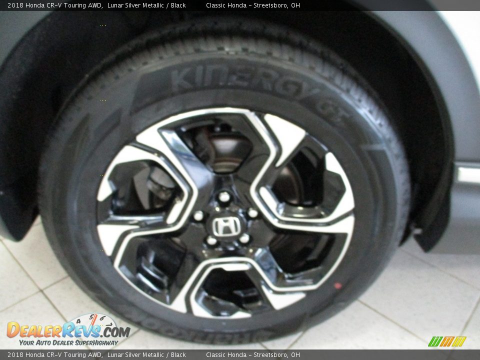 2018 Honda CR-V Touring AWD Lunar Silver Metallic / Black Photo #6