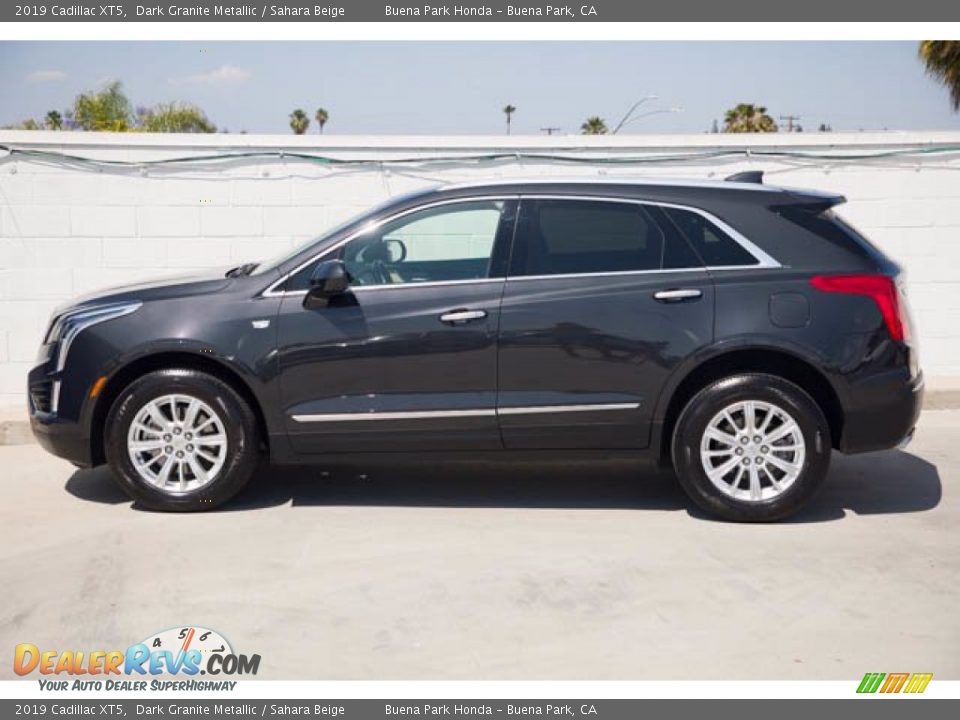 2019 Cadillac XT5 Dark Granite Metallic / Sahara Beige Photo #8