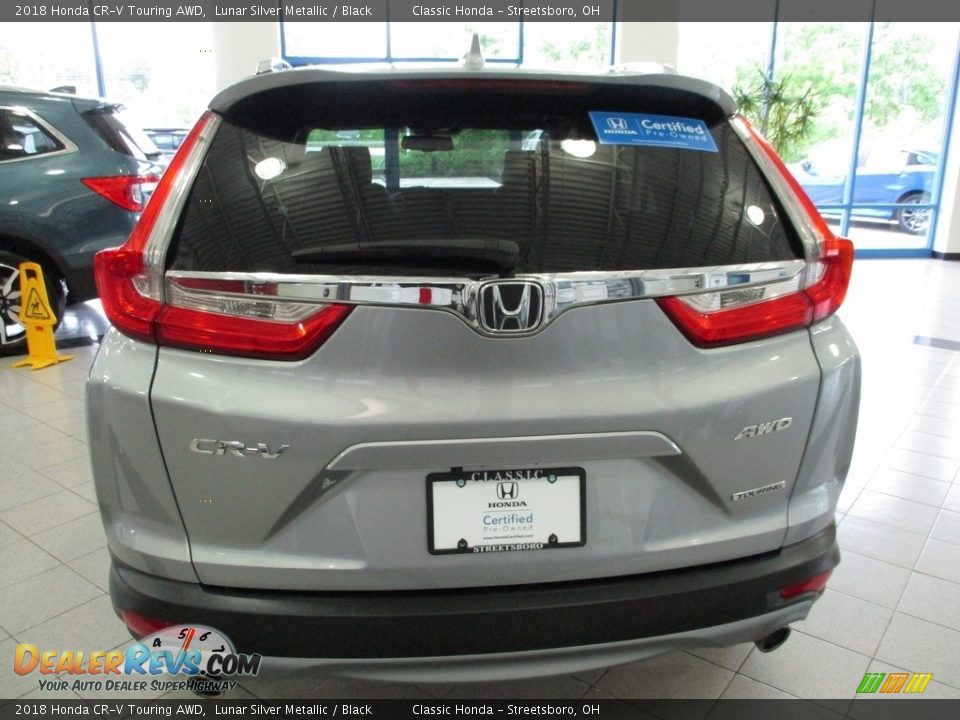 2018 Honda CR-V Touring AWD Lunar Silver Metallic / Black Photo #8
