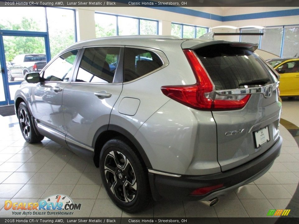 2018 Honda CR-V Touring AWD Lunar Silver Metallic / Black Photo #9