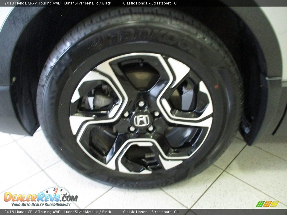 2018 Honda CR-V Touring AWD Lunar Silver Metallic / Black Photo #12