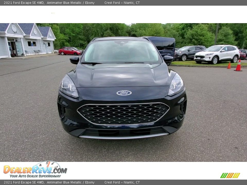 2021 Ford Escape SE 4WD Antimatter Blue Metallic / Ebony Photo #2