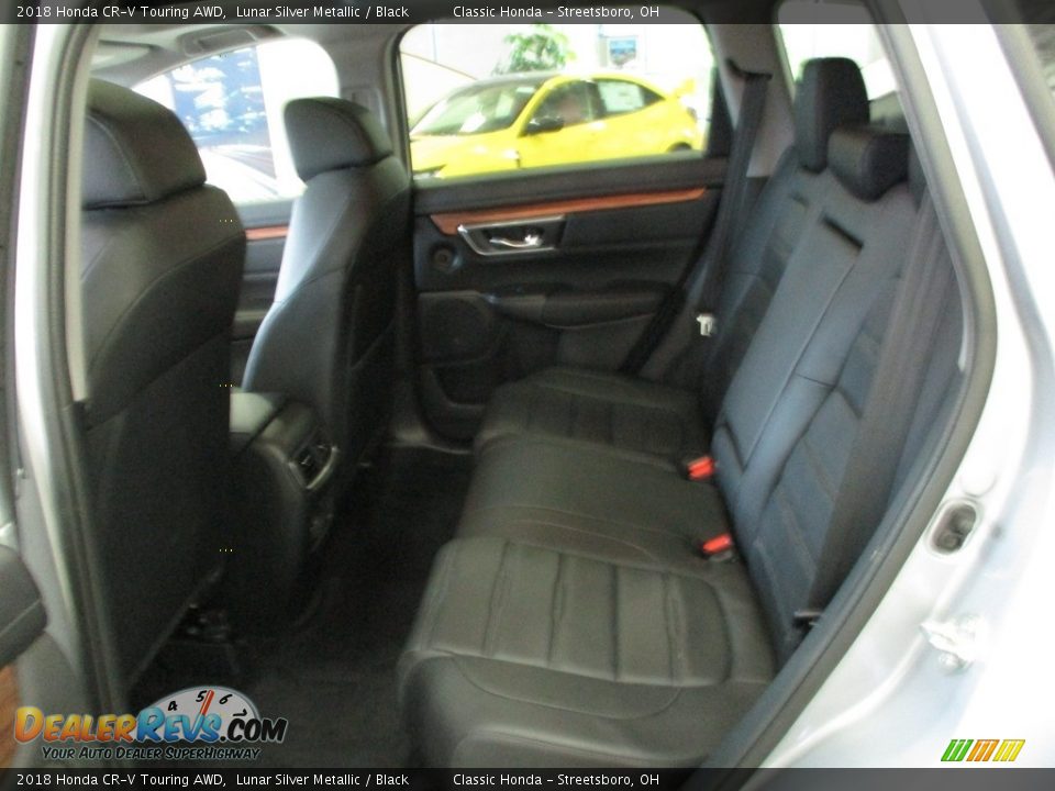 2018 Honda CR-V Touring AWD Lunar Silver Metallic / Black Photo #25