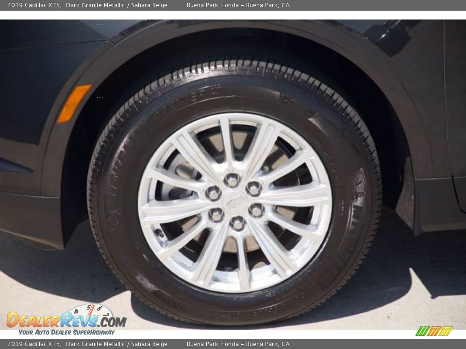 2019 Cadillac XT5 Dark Granite Metallic / Sahara Beige Photo #34